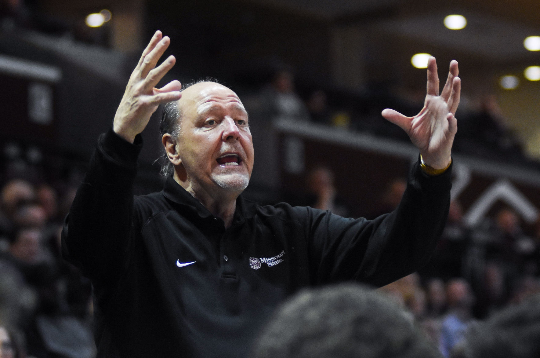 Fan reacts to the ref's call
